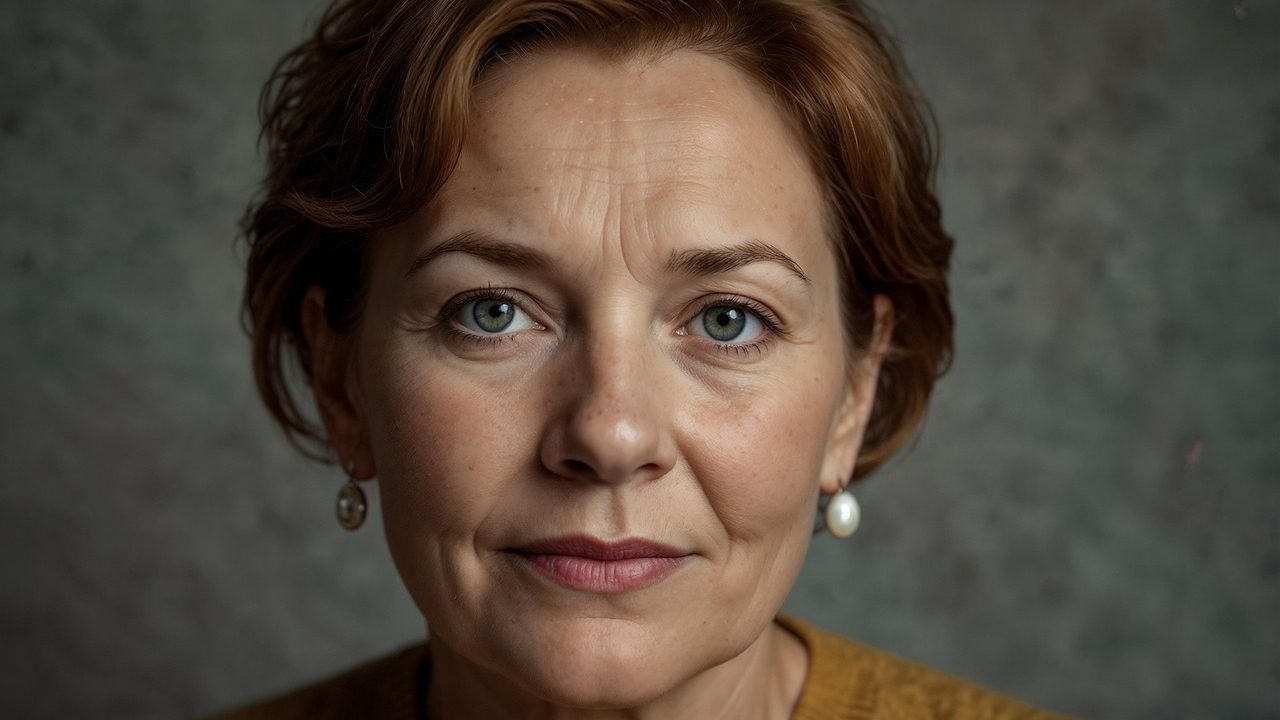 Portrait de femme senior